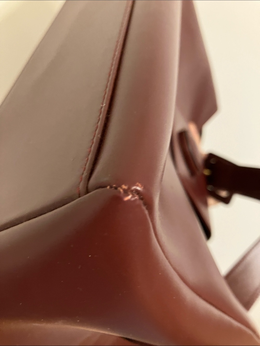 Cartier Burgundy Crossbody Bag - Picture 10 of 11